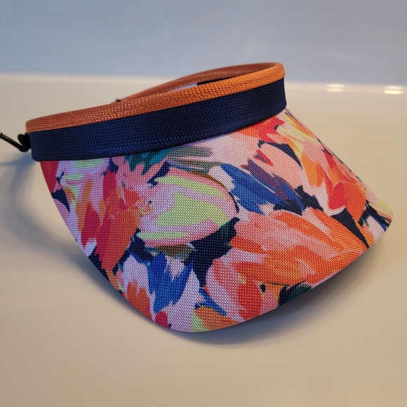 Tipsy Tulip Floral Women's Coil Visor GLOVE IT - Picture 11 of 11